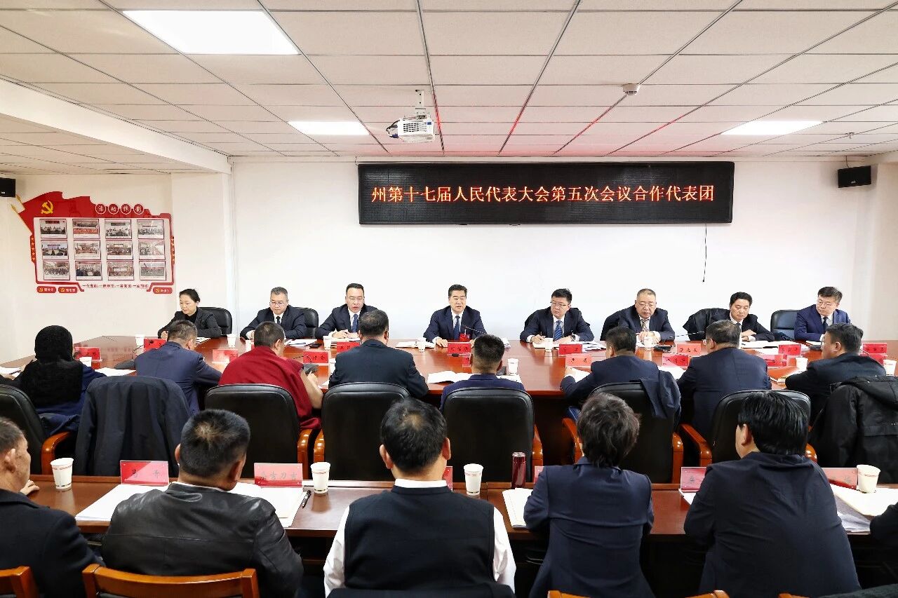 何谋保在合作市代表团审议时强调 立足州府定位 扛牢州府担当 发挥州府作用 确保“十五五”开好局起好步